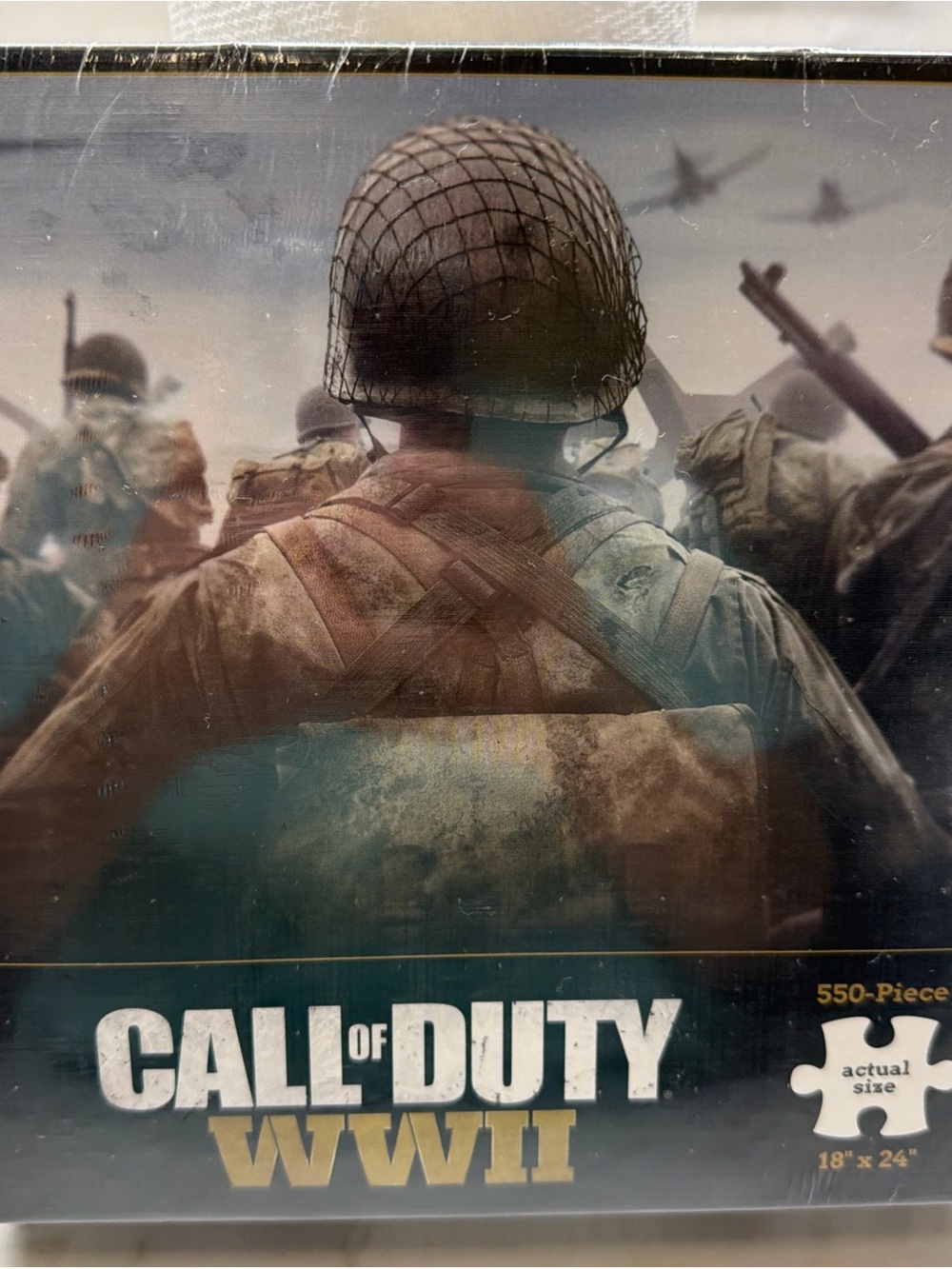 Call of Duty WWII Kids Puzzle - Brown Camouflage 550-Piece